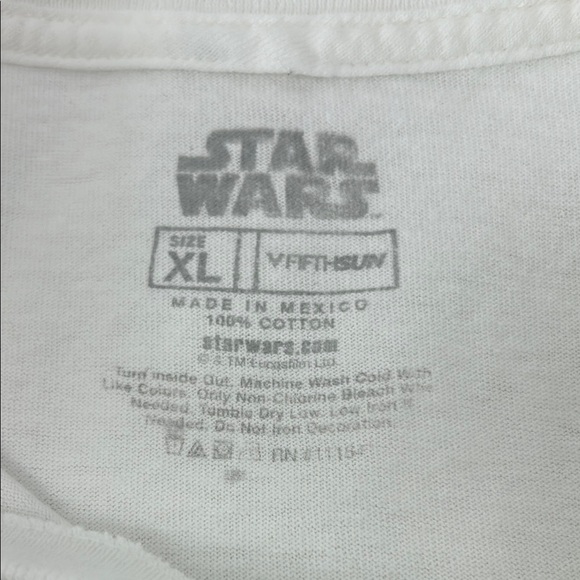 Star Wars Graphic T-Shirt Luke Han Solo Harrison Ford Disney Size XL Sci-fi - Picture 2 of 5